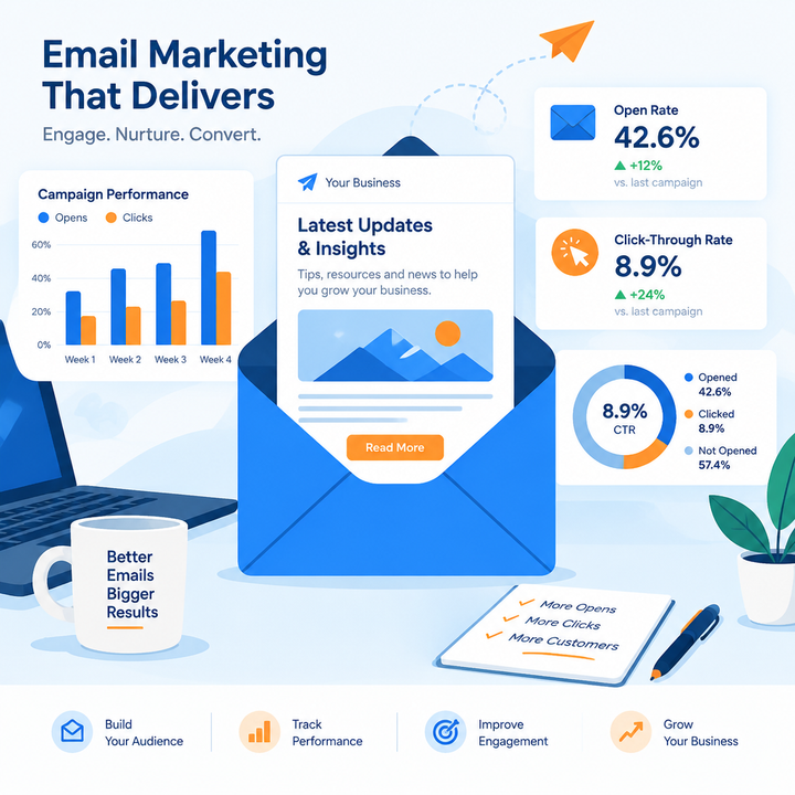 E-mail marketing pakket – Professionele e-mailcampagnes