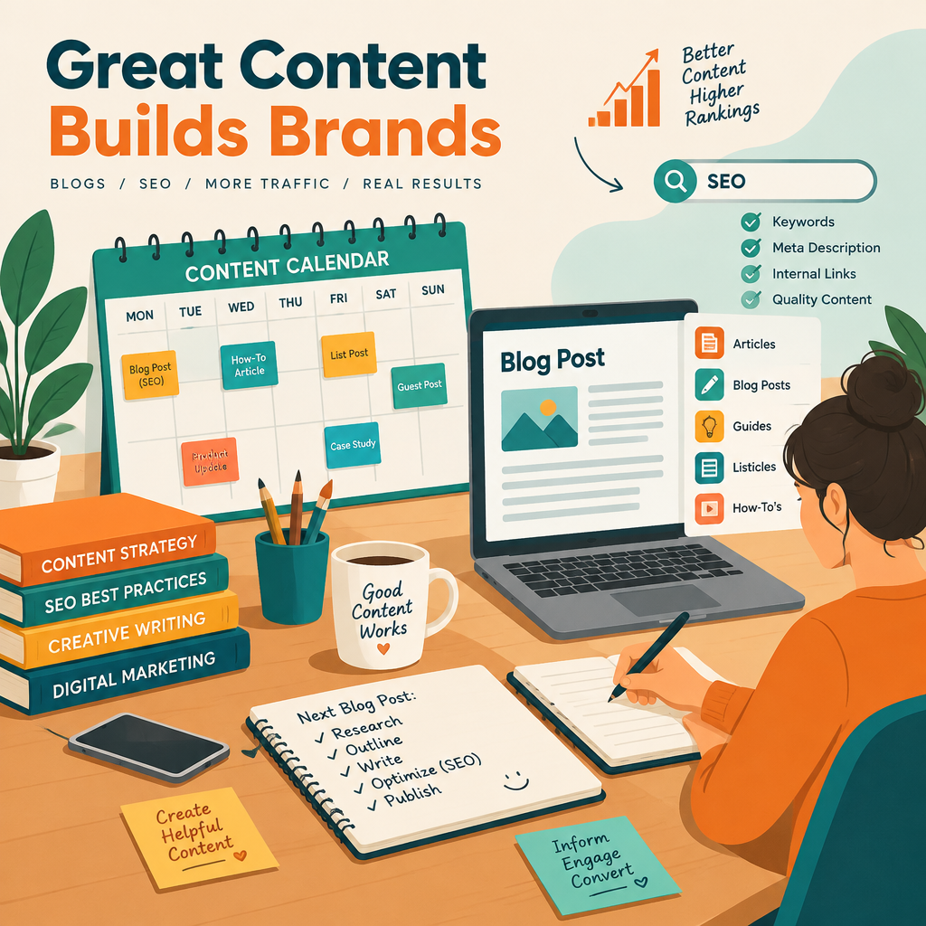 Content marketing pakket – Blogs en contentstrategie
